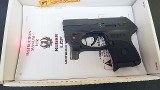 RUGER LCP WITH VIRIDIAN LASER .380 ACP - 1 of 3