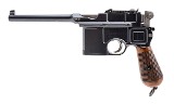 MAUSER BRITISH MARKED BROOMHANDLE C96 CONEHAMMER 7.63X25MM MAUSER - 2 of 3