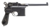 MAUSER C96 BROOMHANDLE LARGE RING W/SHOULDER STOCK 7.63X25MM MAUSER - 3 of 3