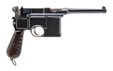 MAUSER BROOMHANDLE C96 SHORT BARREL CONEHAMMER 7.63X25MM MAUSER - 1 of 3