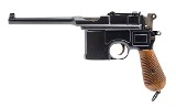 MAUSER RARE BANNER CHAMBER MARKED BROOMHANDLE C96 7.63X25MM MAUSER - 2 of 3