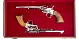COLT PAIR OF SINGLE ACTION ARMY 3RD GEN.357 MAG - 1 of 3