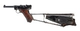 DWM VERY RARE 1902 AMERICAN EAGLE FAT BARREL WITH IDEAL SHOULDER STOCK 9MM LUGER (9x19 PARA) - 2 of 3