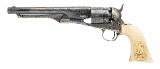 COLT BEAUTIFULLY ENGRAVED NEW YORK 1860 ARMY .44 COLT - 1 of 3