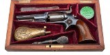 COLT CASED COLT #2 1855 ROOT REVOLVER UNKNOWN - 1 of 3