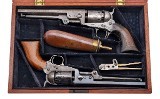 COLT DOUBLE CASED SET OF THE COLT 1851 NAVY REVOLVERS .36 CAL - 1 of 3