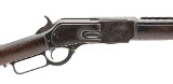 WINCHESTER 1876 RIFLE WITH 7-LEAF SIGHT .45-75 WIN - 2 of 3