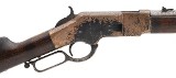 WINCHESTER JAPANESE MARKED EARLY WINCHESTER 1866 SADDLE RING CARBINE .44 HENRY - 2 of 3