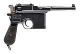 MAUSER FRENCH GENFARME BROOMHANDLE 7.63X25MM MAUSER - 1 of 3