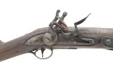 BRITAIN/ENGLAND BRITISH 18TH CENTURY FLINTLOCK WALL GUN 82 CAL UNKNOWN - 2 of 3