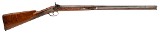 MUSKETEER RIFLES ADAM FREDERICH LINS HALF STOCK PERCUSSION FOWLER 16 GA - 1 of 3