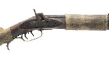 MUSKETEER RIFLES HIDE WRAPPED HALF STOCK PERCUSSION RIFLE 38CAL UNKNOWN - 2 of 3