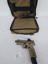 FN 509 Tactical w/Holosun Red Dot, 3 Mags, Holster, Case 9MM LUGER (9x19 PARA) - 1 of 3
