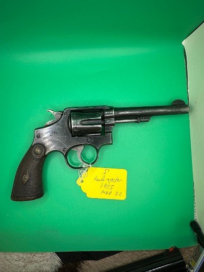 SMITH & WESSON Hand Ejector .32 wcf - Image 2 of 2