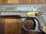 COLT Scarface Engraved Bright Nickel & 24k Gold .38 SUPER - 3 of 3