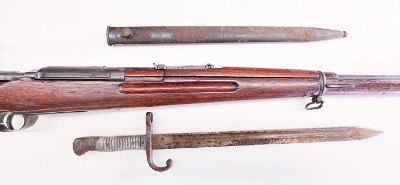 MAUSER SIAMESE TYPE 46 FROM 1903 CHAMBERED IN 8X56R 8X56MMR - Image 2 of 3