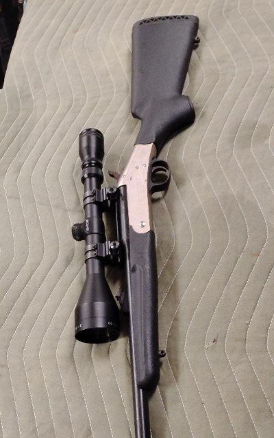 NEW ENGLAND FIREARMS CO. HANDI RIFLE .243 WIN - Image 1 of 3