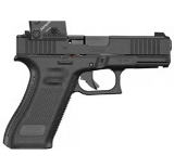 GLOCK 45 GEN 6 COA, SEMI-AUTOMATIC, STRIKER FIRED, POLYMER FRAME PISTOL, FULL SIZE, DLC FINISH, FIXED SIGHTS, AIMPOINT COA OPTIC, 10 ROUNDS, 3 MAGAZIN - 2 of 2
