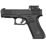 GLOCK 45 GEN 6 COA, SEMI-AUTOMATIC, STRIKER FIRED, POLYMER FRAME PISTOL, FULL SIZE, DLC FINISH, FIXED SIGHTS, AIMPOINT COA OPTIC, 10 ROUNDS, 3 MAGAZIN - 1 of 2