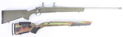 RUGER RUGER M77 HAWKEYE 300 WIN MAG 24" BBL STAINLESS STEEL ALL WEATHER W/ BOYDS STOCK .300 WIN MAG - Image 1 of 3