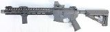NOVESKE RARE NOVESKE N4 GEN 3 INFIDEL SWS QUAD RAIL NQR-15 13.7" 5.56 NATO SS BLACK W/ HOLOSUN & LIGHT 5.56X45MM NATO - 2 of 3