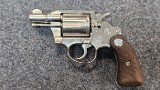 COLT 1954 NICKEL DETECTIVE SPECIAL .38 .38 SPL - Image 1 of 3