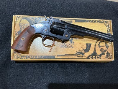 CIMARRON MODEL 3 SCHOFIELD .45 LC - Image 1 of 3