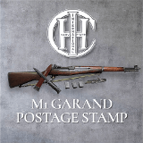 INTERNATIONAL HARVESTER M1 GARAND POSTAGE STAMP.30-06 SPRG - 1 of 3