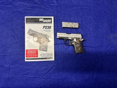 SIG SAUER P238 BLACKWOOD .380 ACP - Image 1 of 3