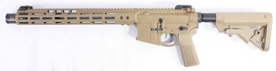 NOVESKE NEW NOVESKE N4 GEN 4 INFIDEL 5.56 NATO 13.7" P&W FDE CERAKOTE FLAMING PIG AMIGO 5.56X45MM NATO - Image 2 of 3
