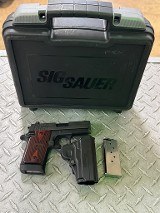 SIG SAUER P938 rose wood 9MM LUGER (9x19 PARA) - 1 of 3