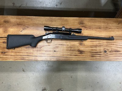NEW ENGLAND FIREARMS CO. HANDI RIFLE .243 WIN - Image 1 of 3