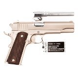 TISAS 1911 STAKEOUT 38SUP/9MM 5" NICKEL 2 BARRELS 9MM LUGER (9X19 PARA) - Image 2 of 3