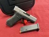 GLOCK 43X TWO TONE SILVER BLACK 9MM 9MM LUGER (9x19 PARA) - 1 of 3