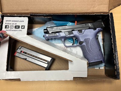 SMITH & WESSON M&P9 SHIELD EZ ORCHID 9MM LUGER (9X19 PARA) - Image 1 of 3