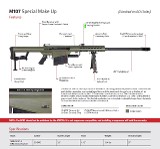 BARRETT M107 50 BMG LIMITED EDITION M107-G 50BMG GREEN 1 OF 60 .50 BMG