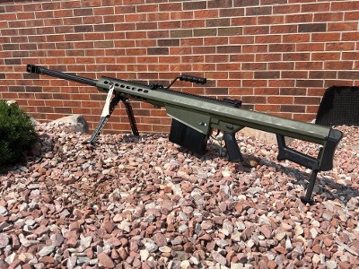 BARRETT M107 50 BMG LIMITED EDITION M107-G 50BMG GREEN 1 OF 60 .50 BMG - Image 3 of 3