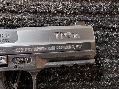 CANIK TP9DA 9MM LUGER (9X19 PARA) - Image 3 of 3
