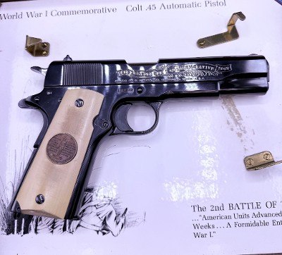 COLT WORLD WAR 1 COMMEMORATIVE 1911 .45 ACP - Image 2 of 3