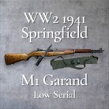 SPRINGFIELD ARMORY M1 GARAND WW2 1941 .30-06 SPRG - 1 of 3