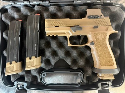 SIG SAUER M18 X-SERIES COYOTE W/ ROMEOM17 9MM 9MM LUGER (9x19 PARA) - Image 1 of 3