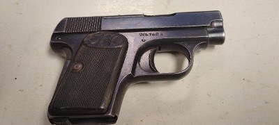 FN 1905 VEST POCKET 1ST VARIATION 6.35MM/.25 ACP - Image 1 of 3
