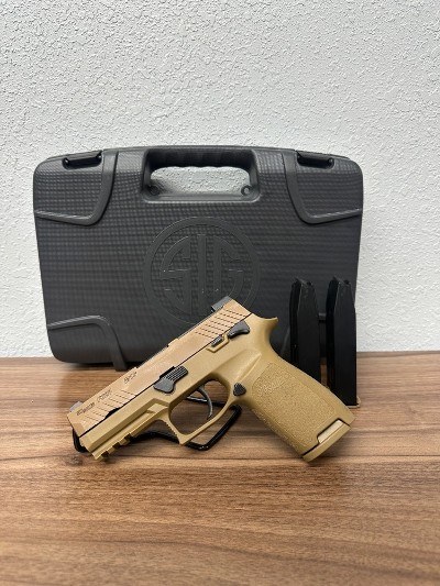 SIG SAUER P320 M18 (320CA-9-M18-MS-CA) 9MM LUGER (9x19 PARA) - Image 1 of 3