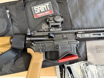 SPRINGFIELD ARMORY SAINT EDGE AR-15 FACTORY NEW .223 WYLDE - Image 2 of 3