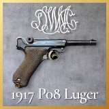 DWM P08 P-08 German Luger 1917 Great War 7.65X21MM PARABELLUM (.30 LUGER) - 1 of 3