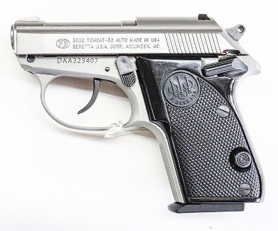 BERETTA MODEL 3032 TOMCAT CHAMBERED IN .32 ACP .32 ACP - Image 2 of 2