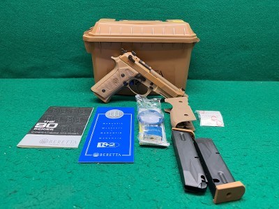 BERETTA M9A4 FDE OPTICS BUNDLE 9MM LUGER (9x19 PARA) - Image 1 of 3