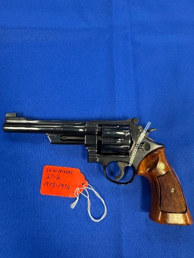 SMITH & WESSON 27-2 .357 MAG - Image 1 of 3