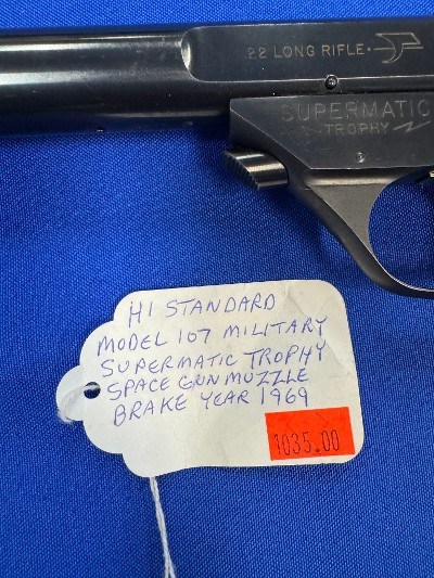 HI-STANDARD 107 Military .22 CAL - Image 2 of 3