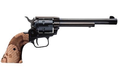 HERITAGE MFG. ROUGH RIDER COPPERHEAD GRIPS .22 LR - Image 1 of 1